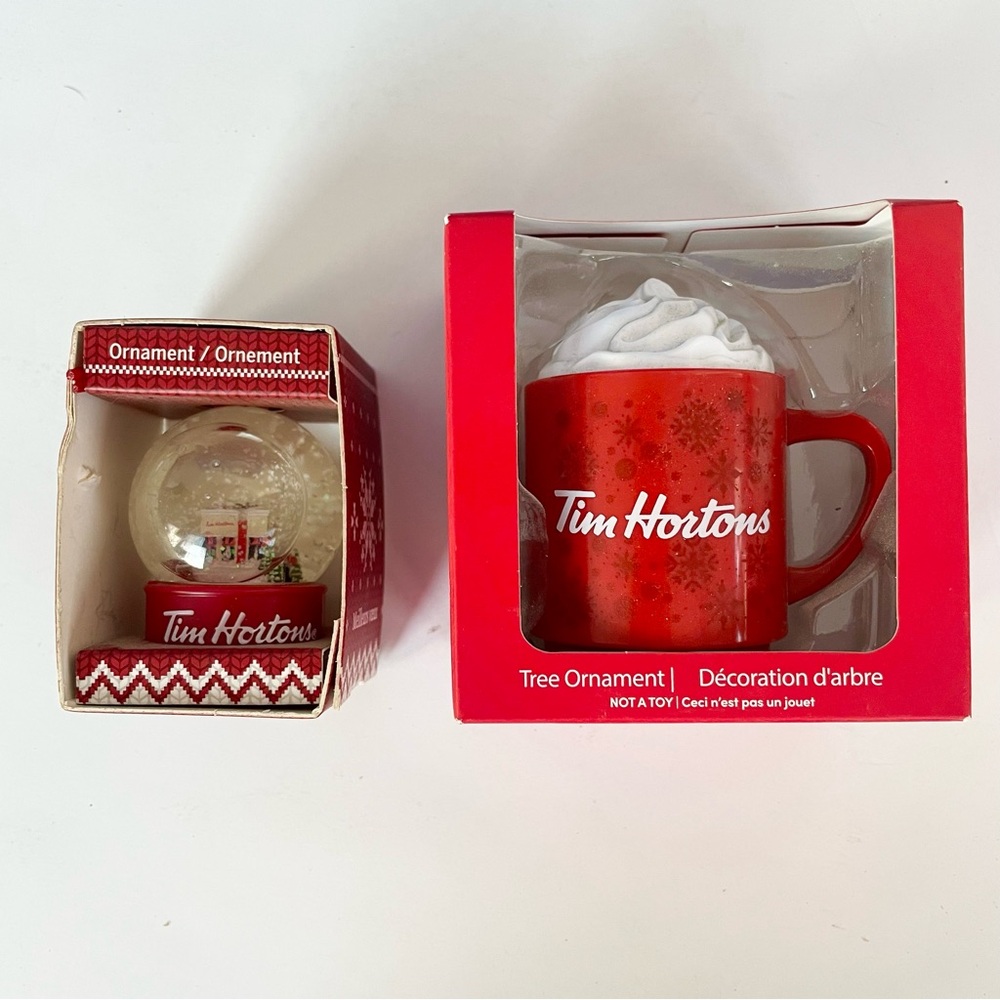 Tim Hortons Christmas ornaments
